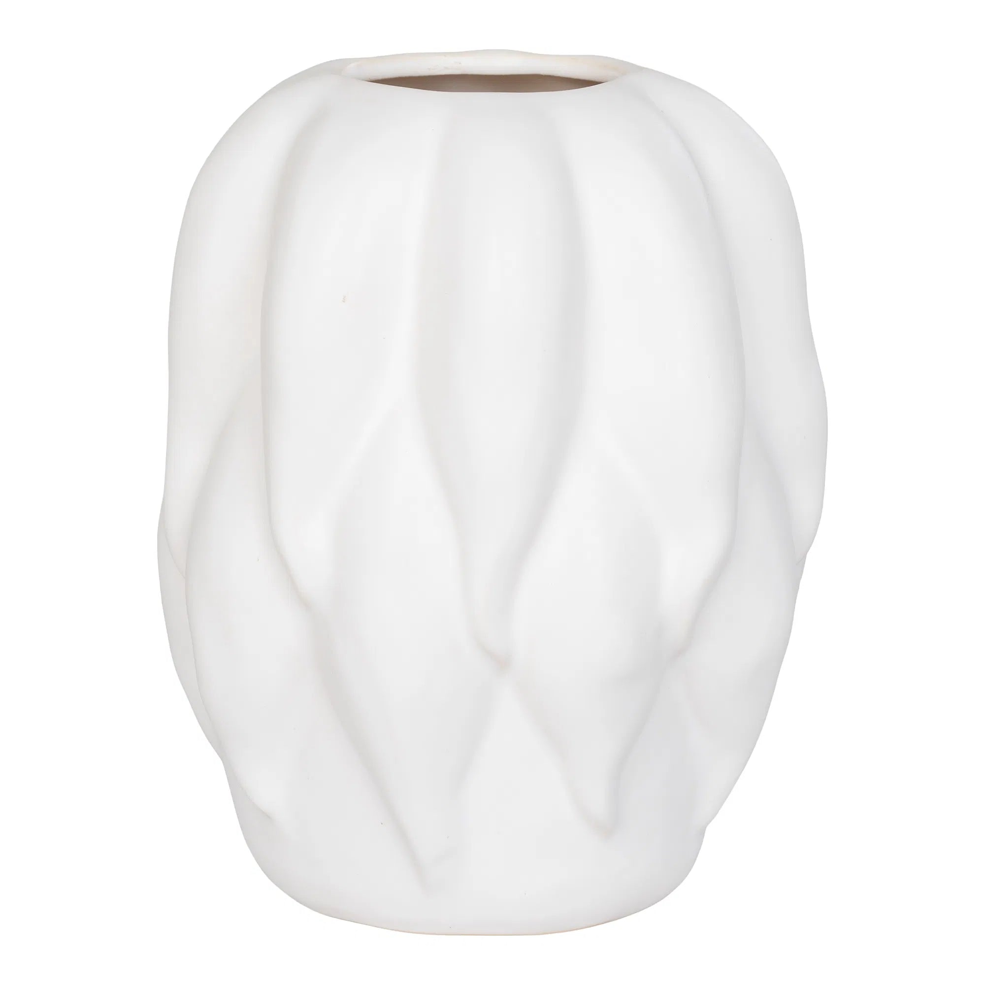 Vase « Nerida » – Céramique en Beige