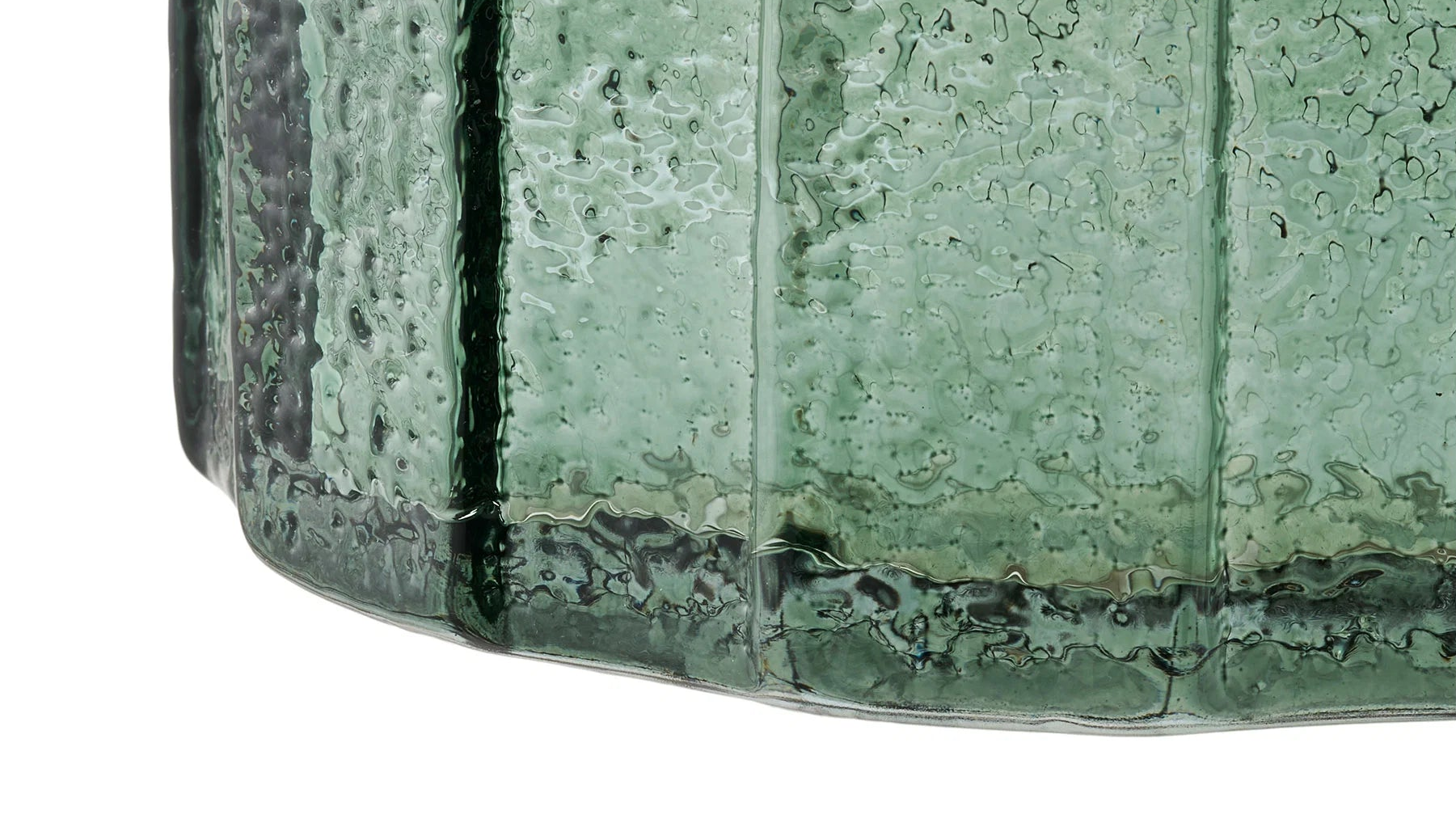 Pot de fleurs Shiny - en verre noble