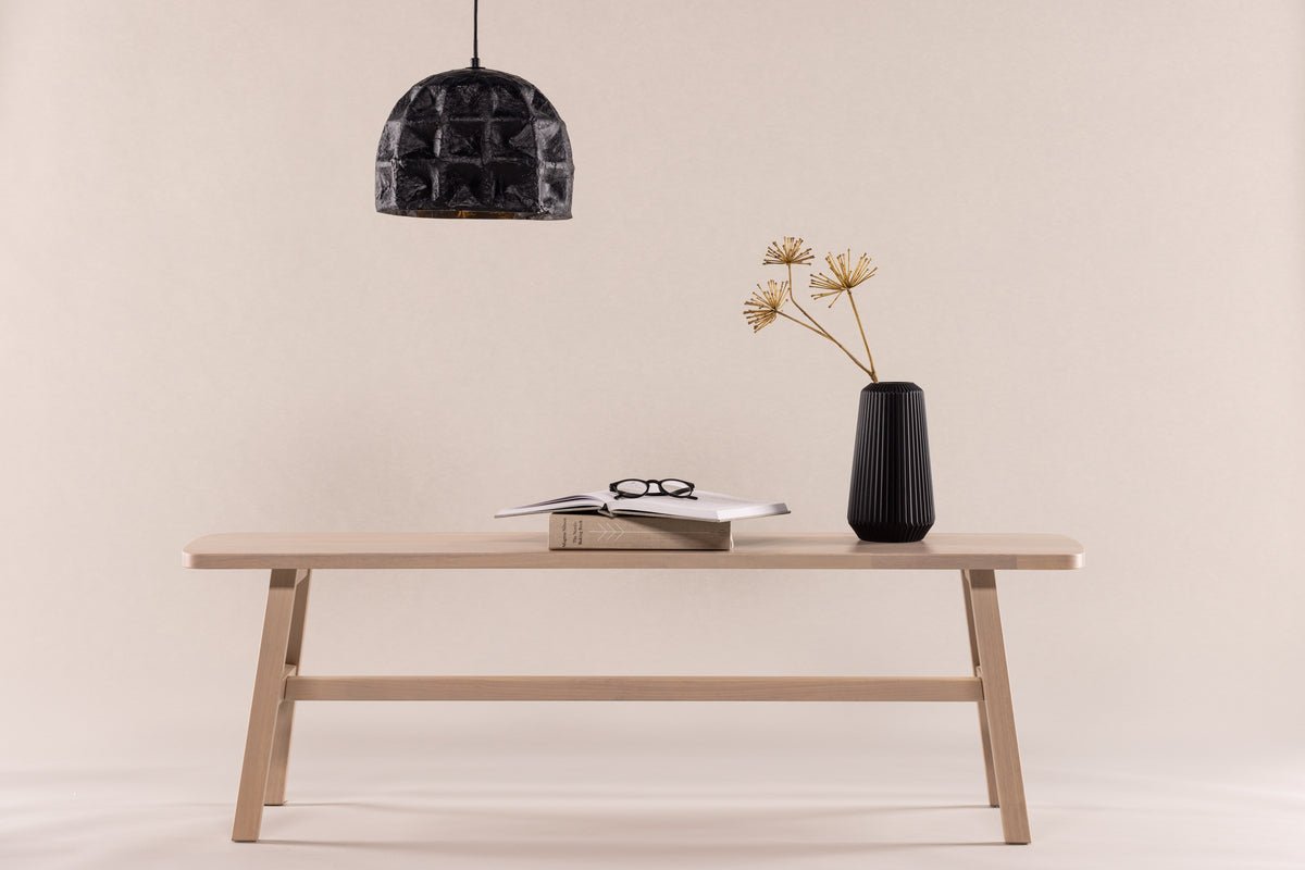 Banc "Yucca" – En noble bois blanc cérusé