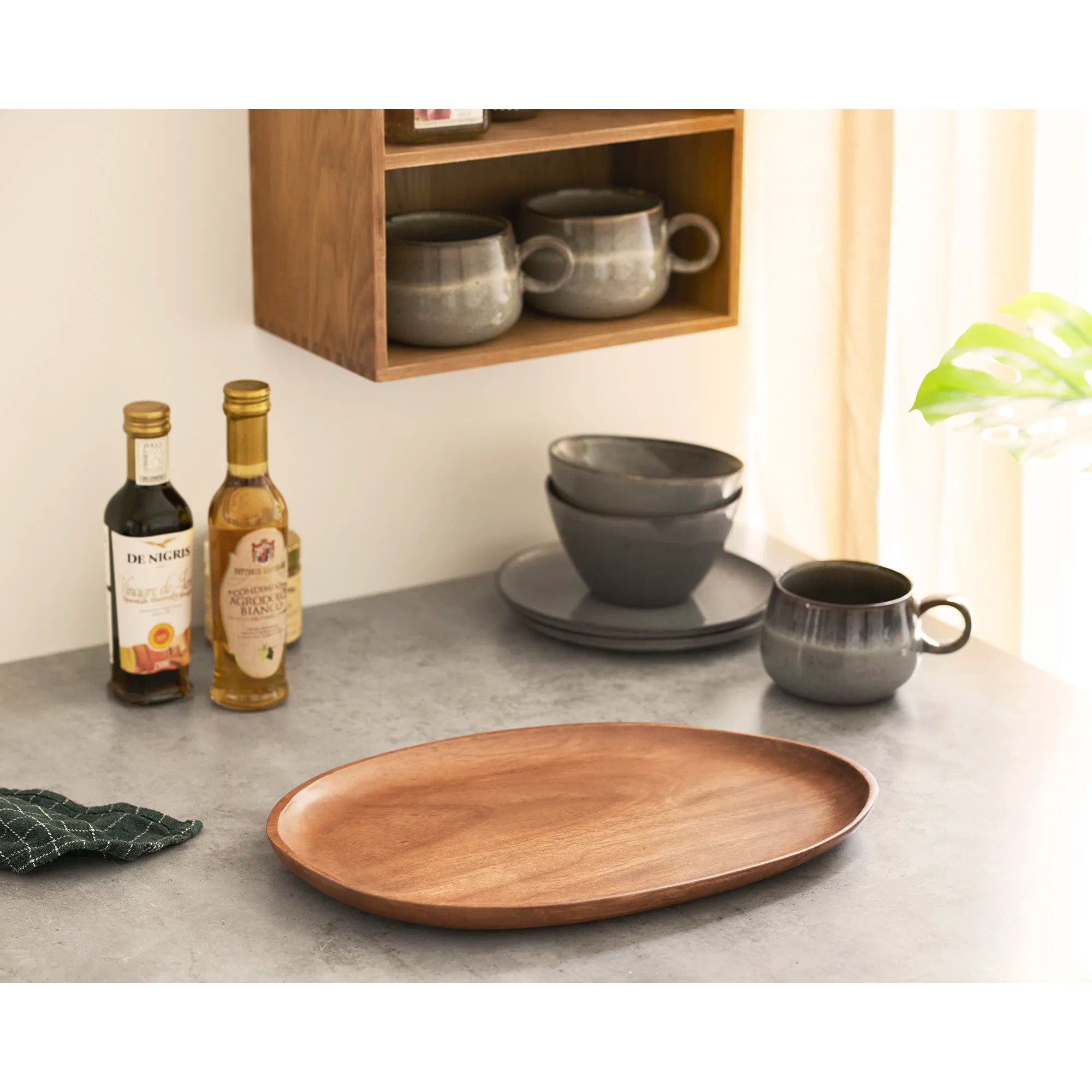 Plateau « Avelon » – Bois d'acacia naturel