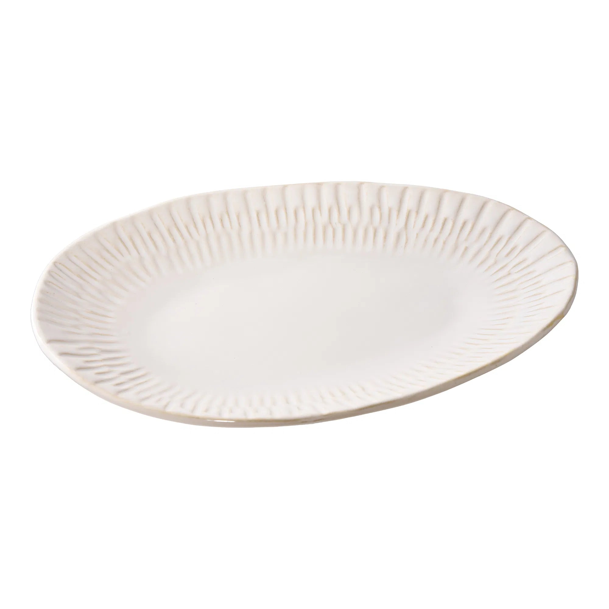 Plateau « Nayra » – Design en céramique blanche