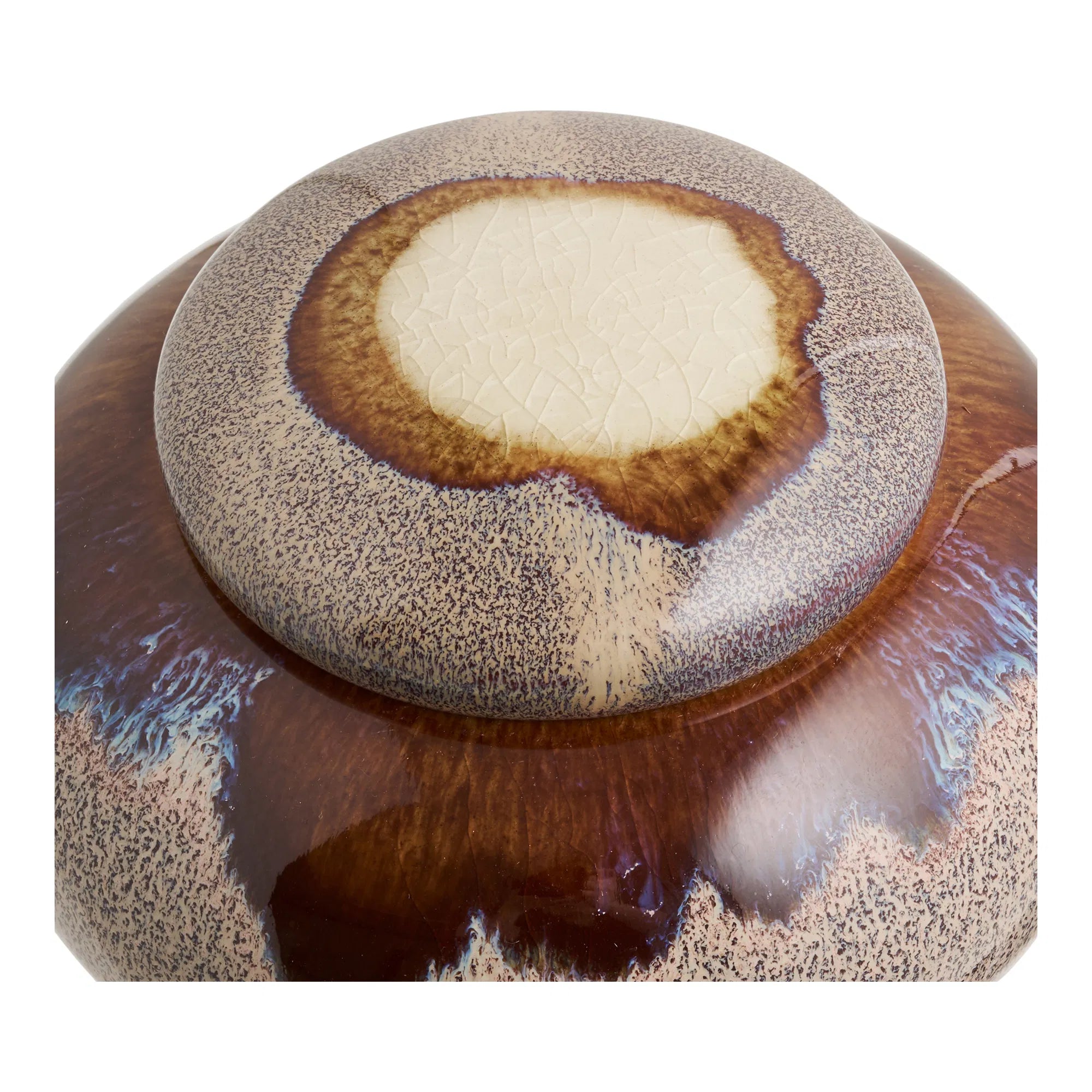 Aufbewahrungsdose Aelvona - aus Keramik gefertigt mit Deckel (2er Set)