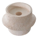 Set de bougeoirs Bianco Duo – Ciment en Blanc