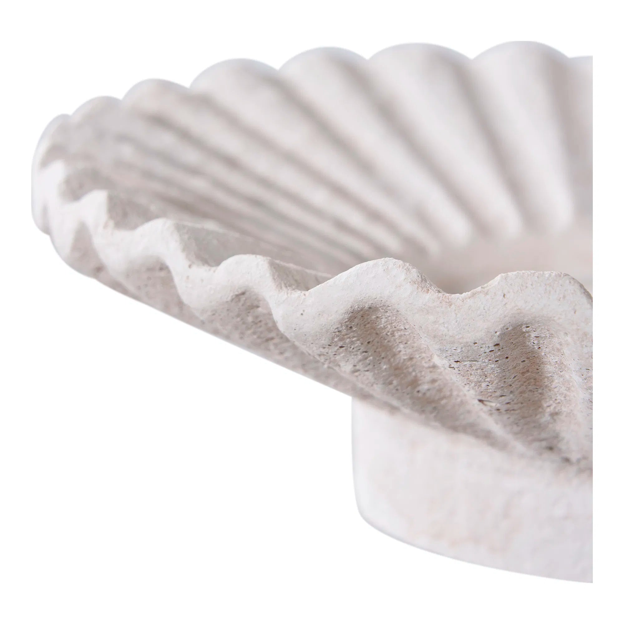 Ensemble de porte-bougies « Fiorina Duo » – ciment en Blanc
