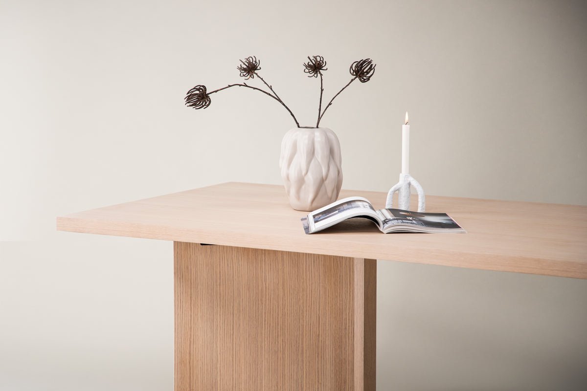 Table à manger Tasman - offre beaucoup d'espace pour les repas en commun