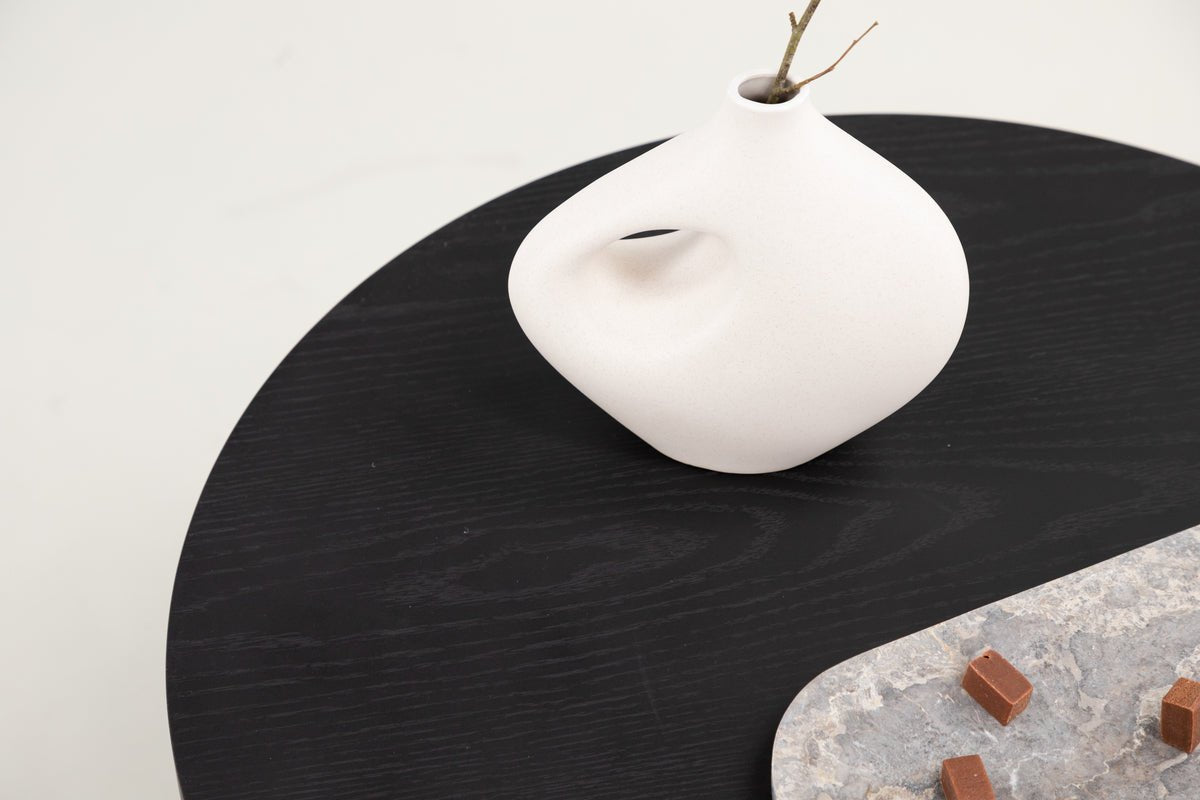 Table basse Allan - avec aspect bois