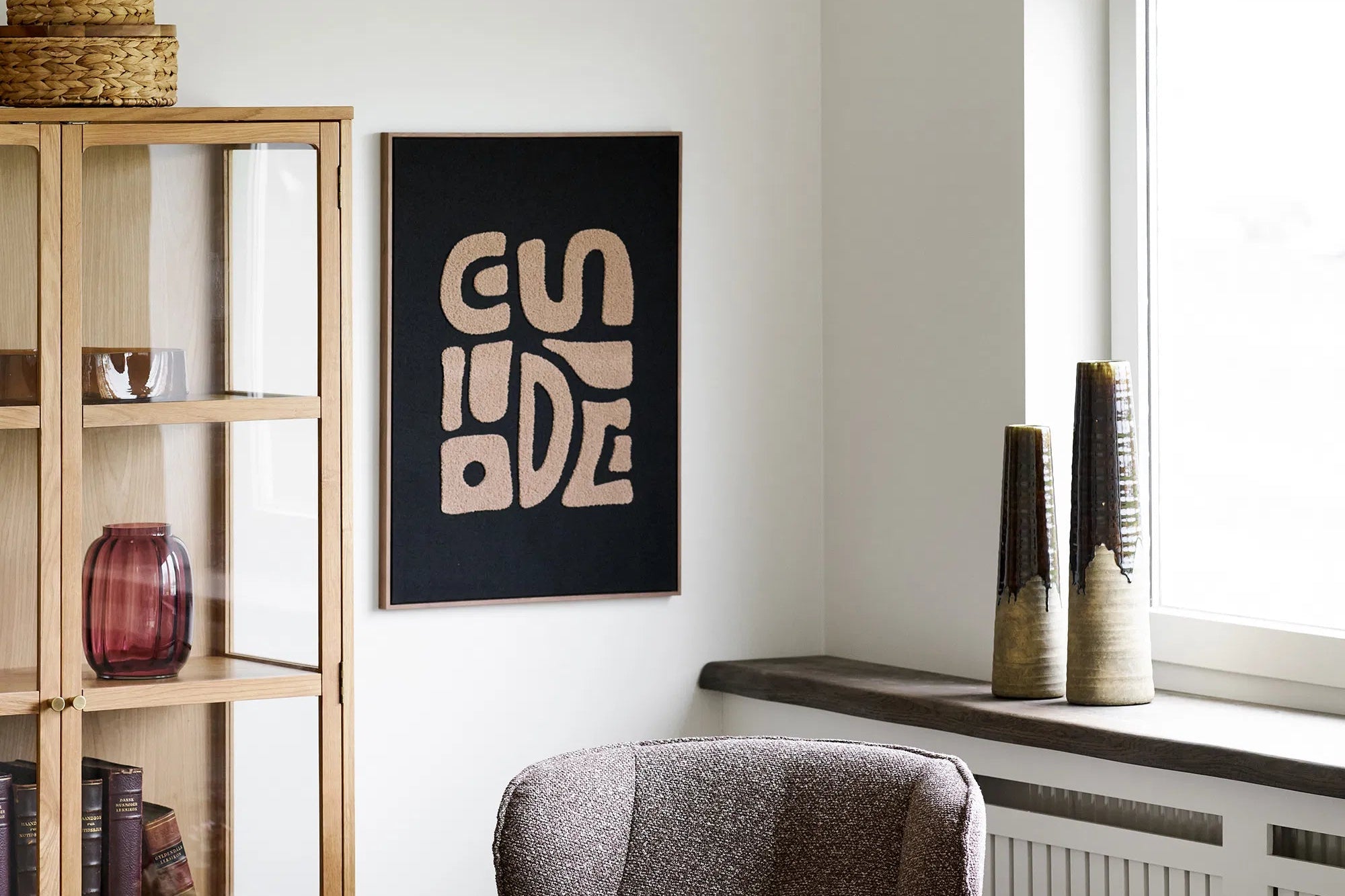 Poster Tjorena – Illustration avec cadre