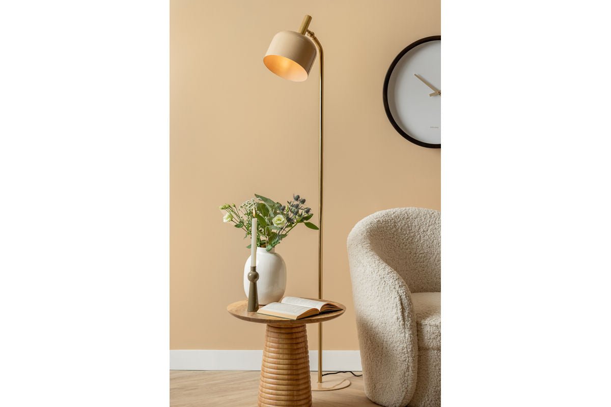 Lampadaire Norex – en fer avec revêtement émaillé