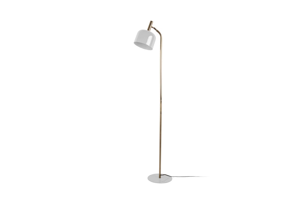 Lampadaire Norex – en fer avec revêtement émaillé