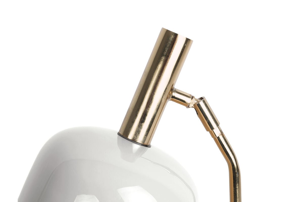 Lampadaire Norex – en fer avec revêtement émaillé
