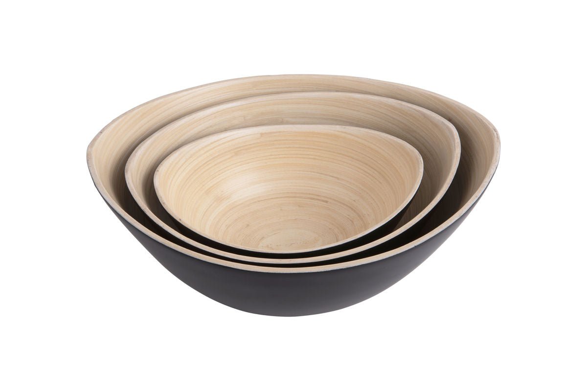 Bol Auralis – fabriqué en bambou (lot de 3)