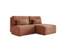 Designer Ecksofa Tilia Cord mit Schlaffunktion und Stauraum