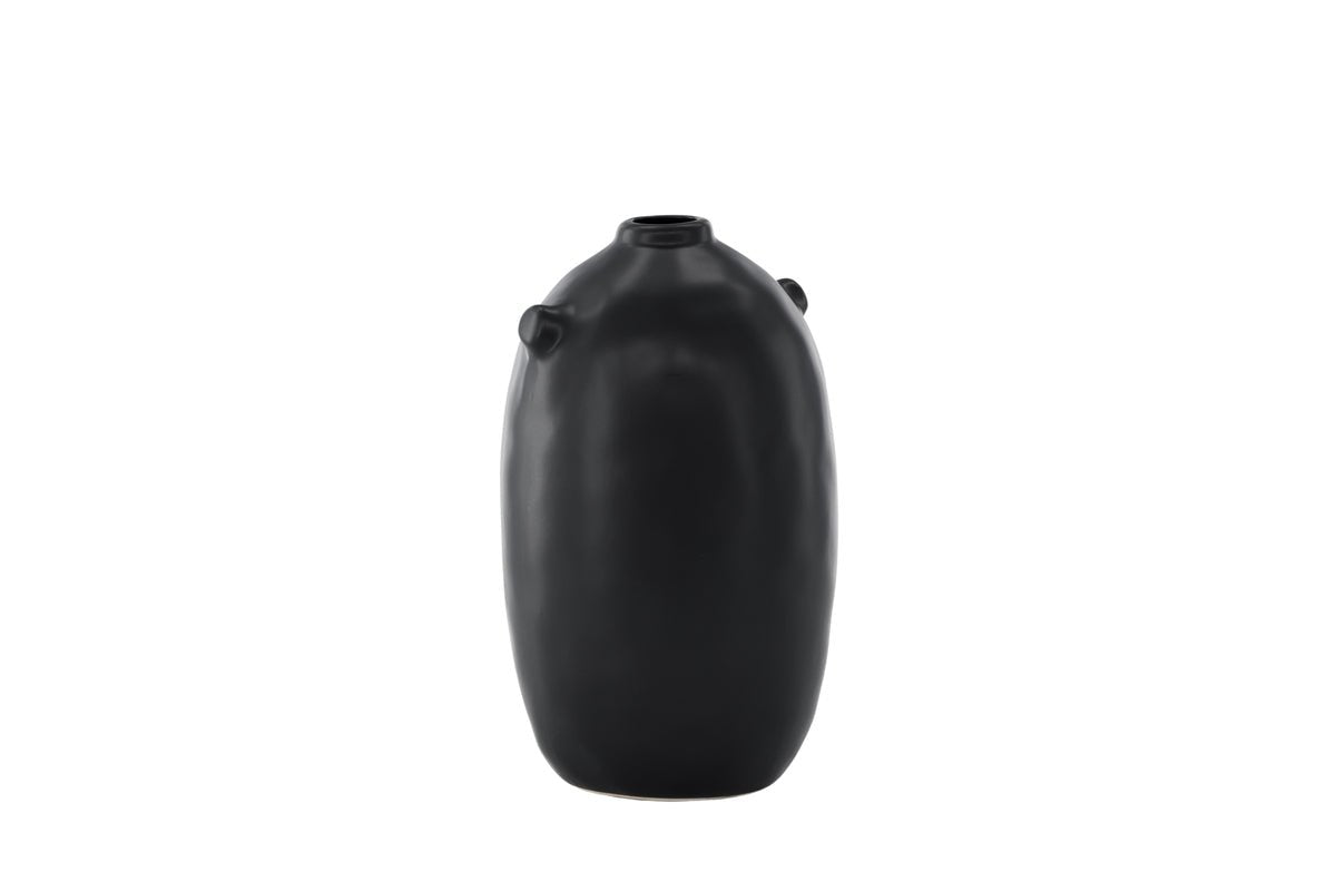 Vase Nuvio 28 cm – Élégance intemporelle en Blanc ou Noir