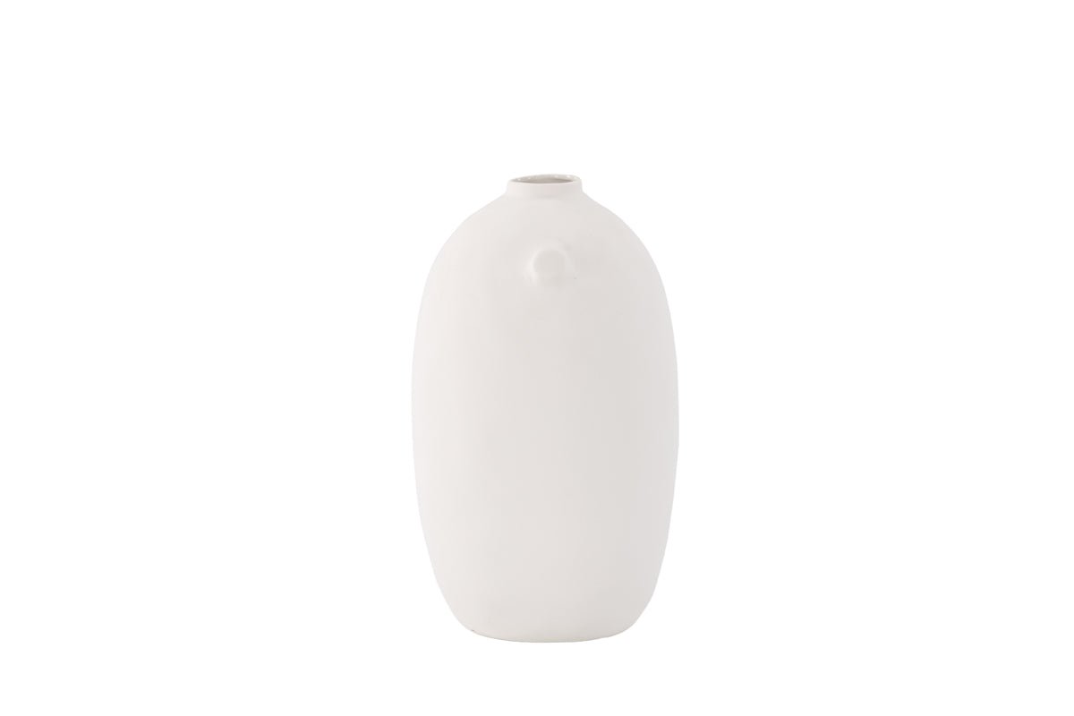 Vase Nuvio 28 cm – Élégance intemporelle en Blanc ou Noir