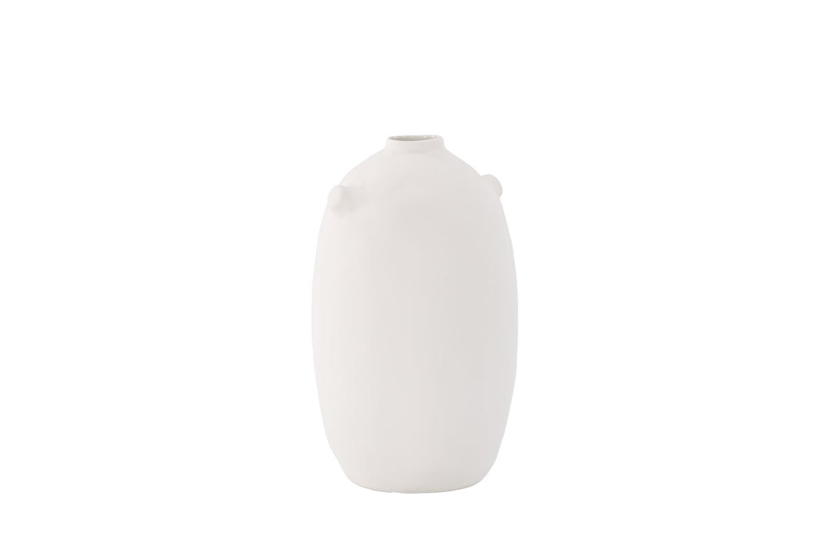 Vase Nuvio 28 cm – Élégance intemporelle en Blanc ou Noir