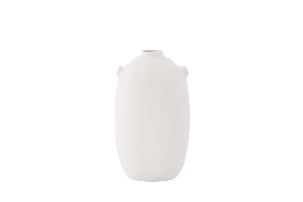Vase Nuvio 28 cm – Élégance intemporelle en Blanc ou Noir