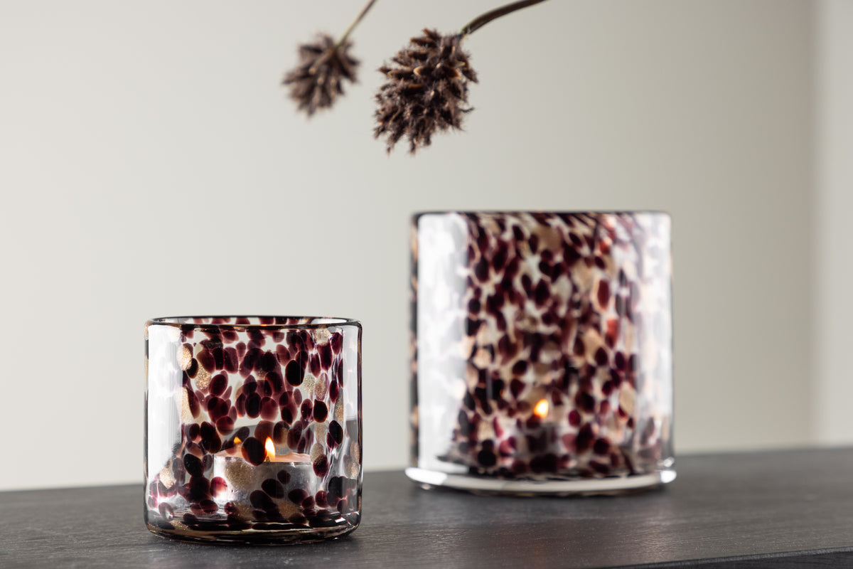 Lanterne Honey - Lanterne en verre en différentes couleurs