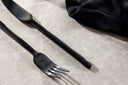 Ensemble de couverts Black Swan - 24 pcs en acier inoxydable