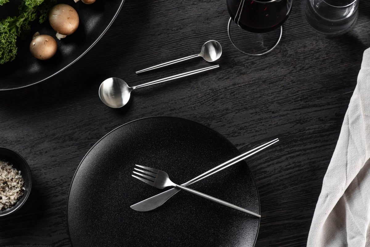 Ensemble de couverts Susi – 24 pièces, acier, couleur argentée