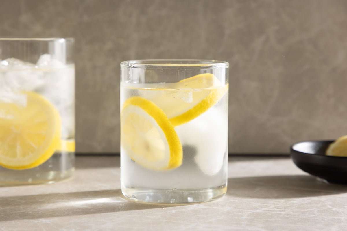 Verres à boire France - lot de 2 – verre clair, compatible lave-vaisselle