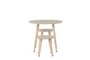 Ensemble table pour enfants Nordi – table et 2 tabourets au design scandinave