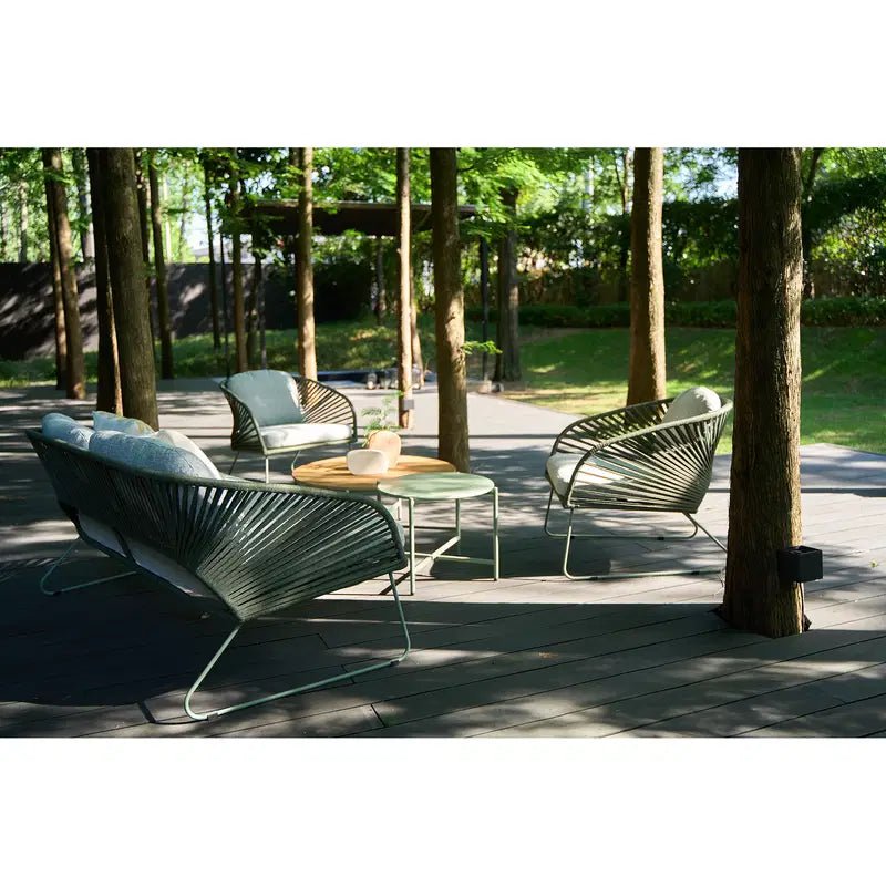 Ensemble de salon de jardin Veleno - Structure en aluminium