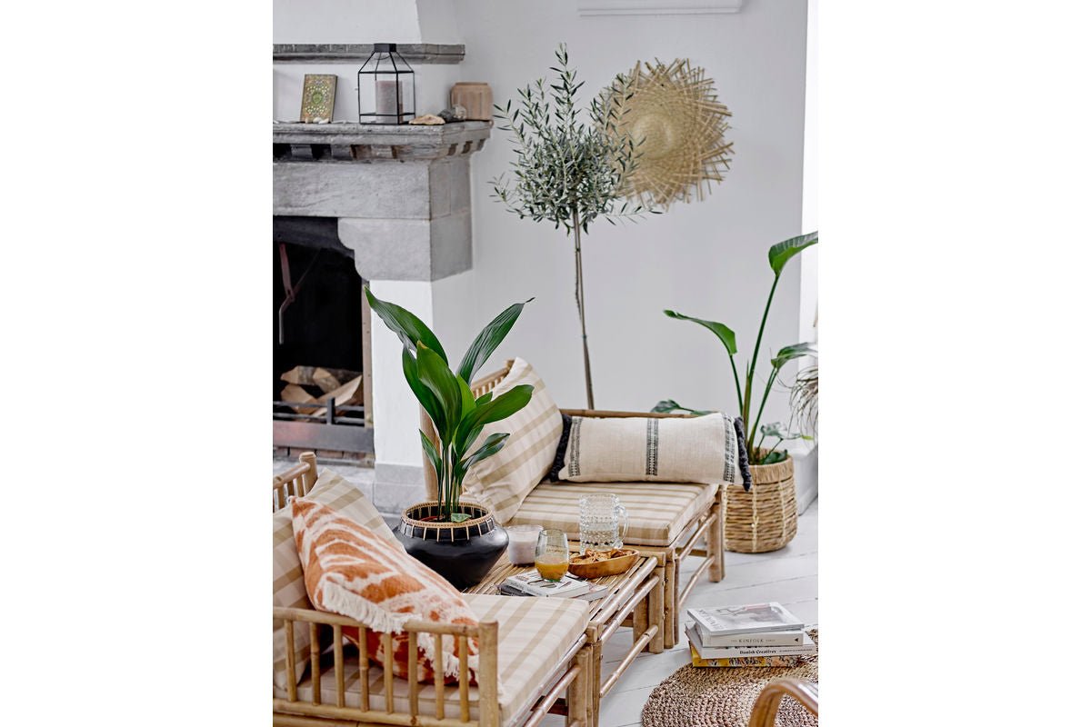 Pot de fleurs Dalie - en terre cuite de couleur Noir