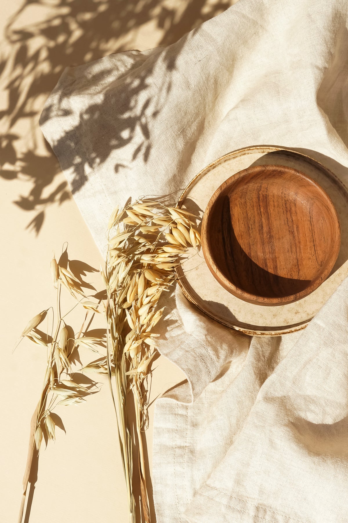 Poster Weizengold aus hochwertigem Papier