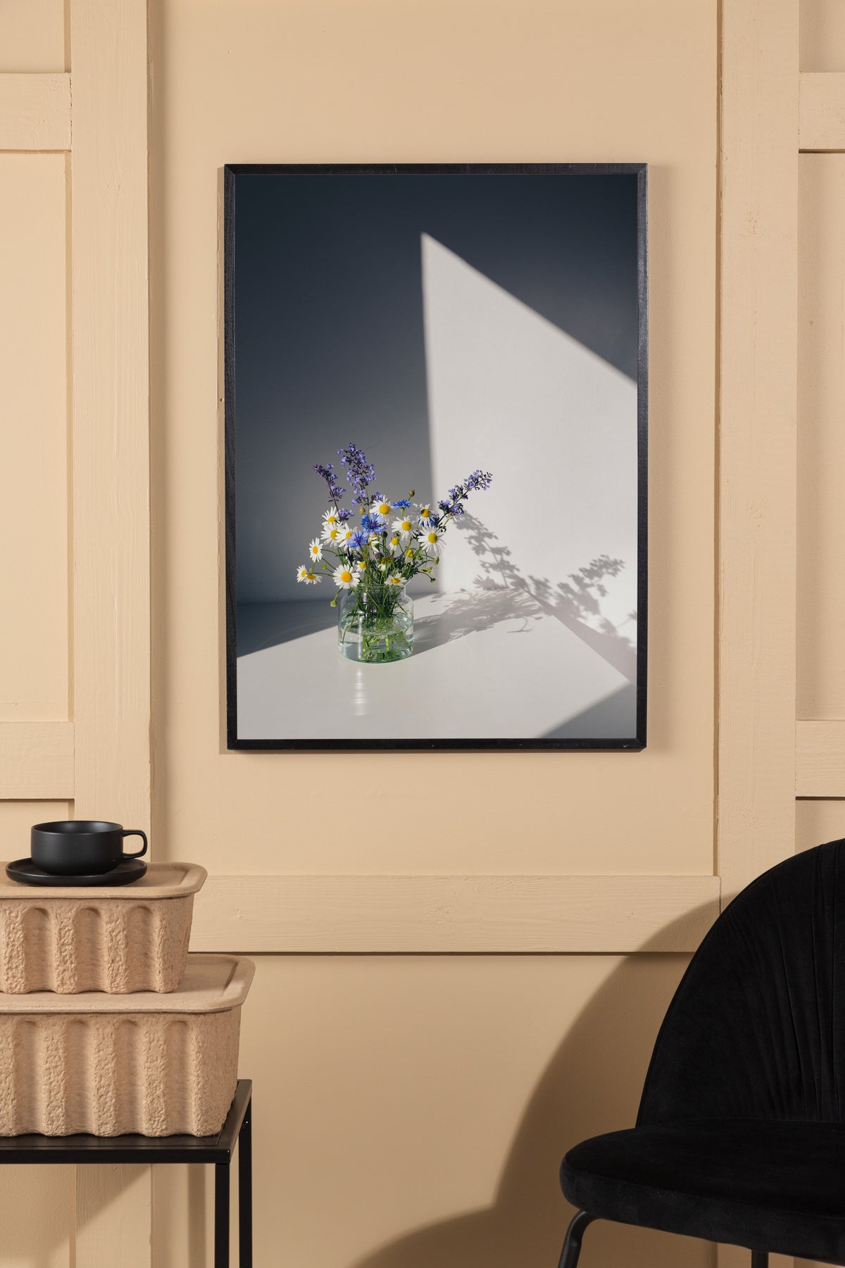 Poster Daisy en papier de haute qualité