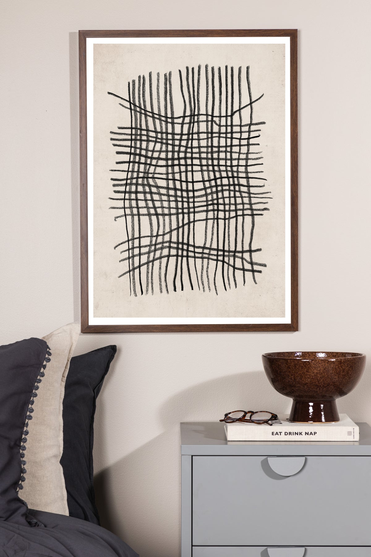 Poster Contours en papier de haute qualité