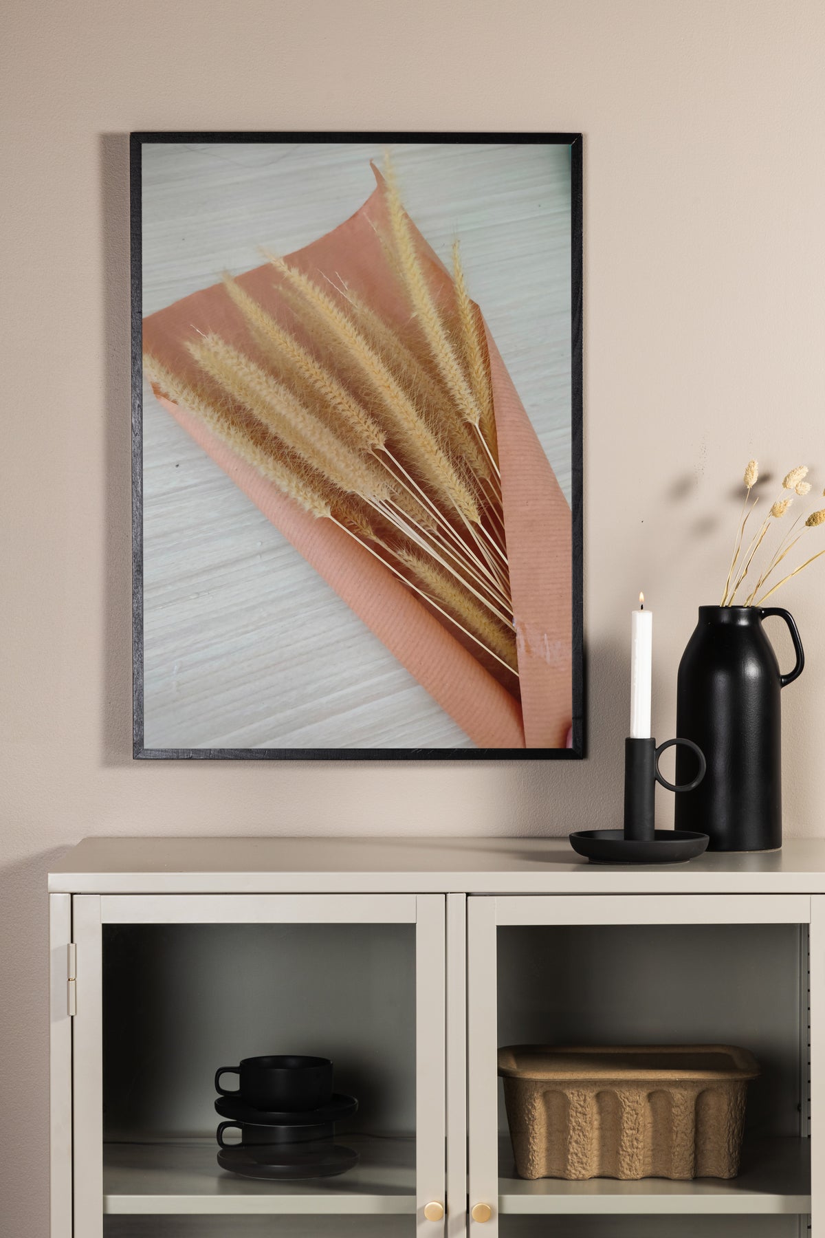 Poster Golden Grain en papier de haute qualité