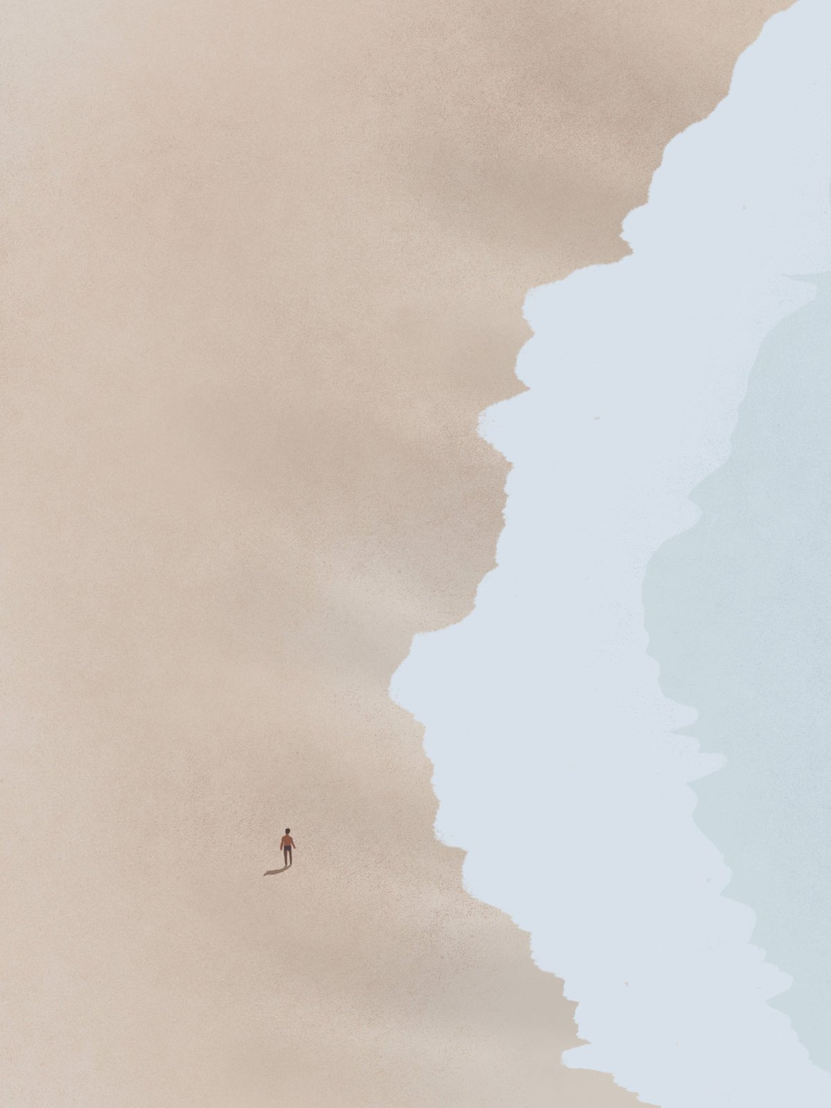 Poster Bruissement de la mer en papier de haute qualité