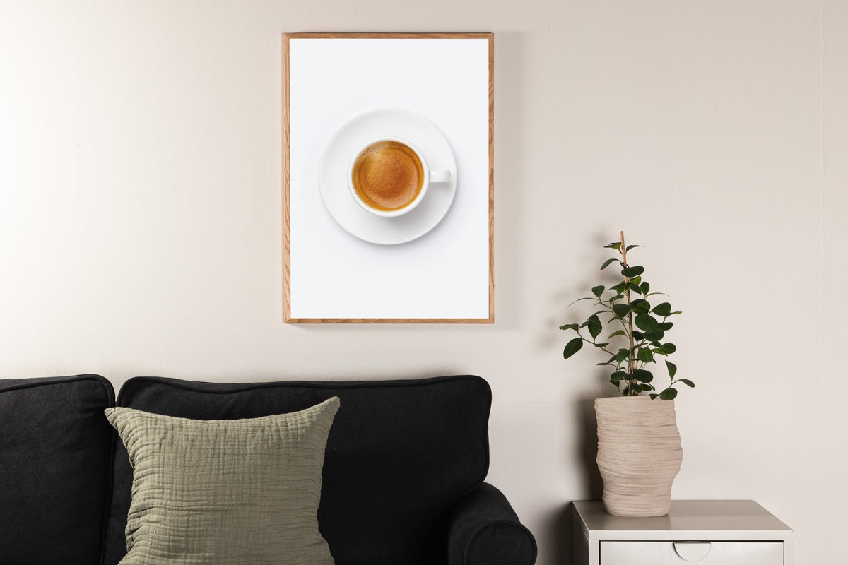 Poster Espresso aus hochwertigem Papier