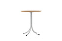 Table basse Helga - Ø65 avec plateau en aspect naturel