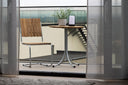 Table basse Helga - Ø65 avec plateau en aspect naturel