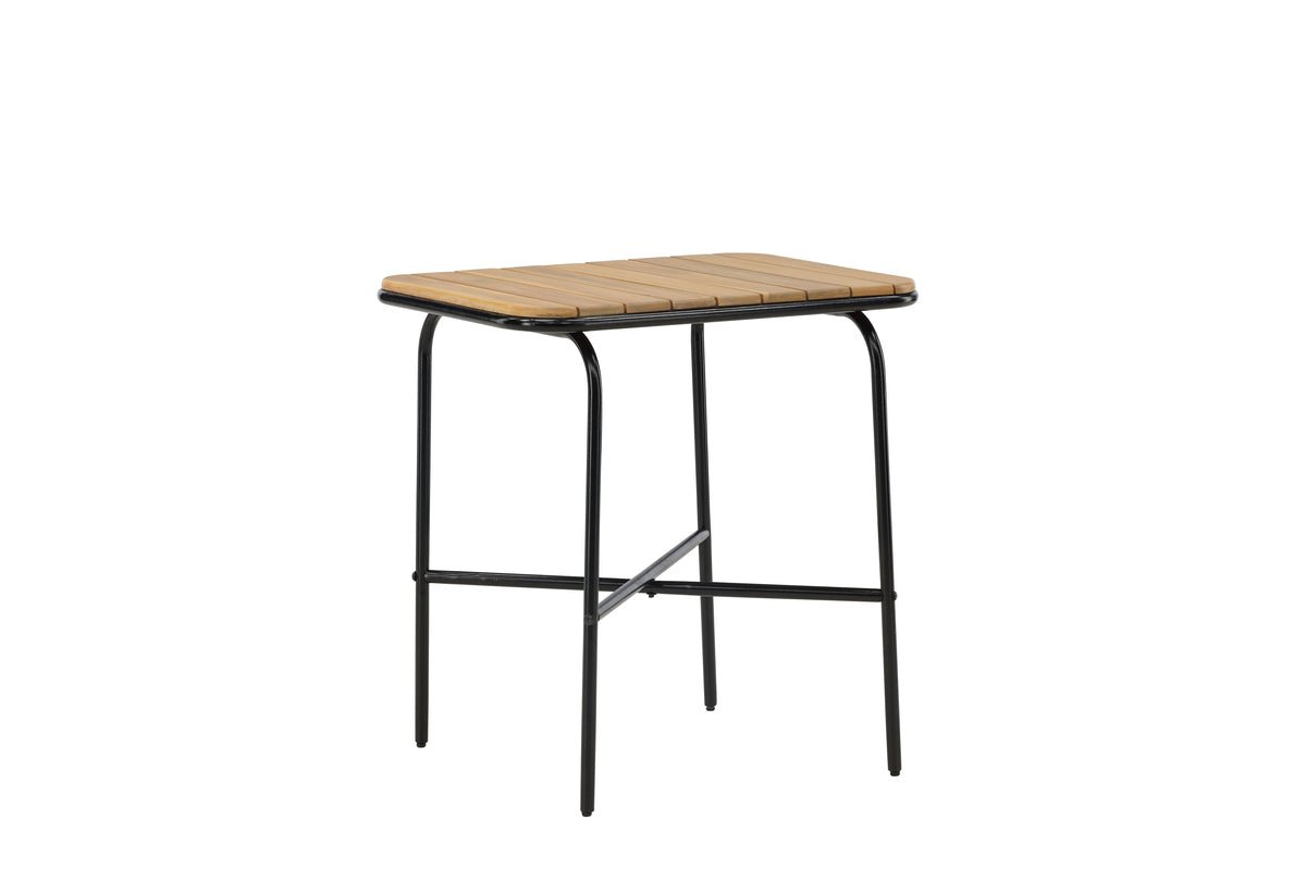 Table de jardin Lyon - Table d'appoint avec plateau en bois d'acacia