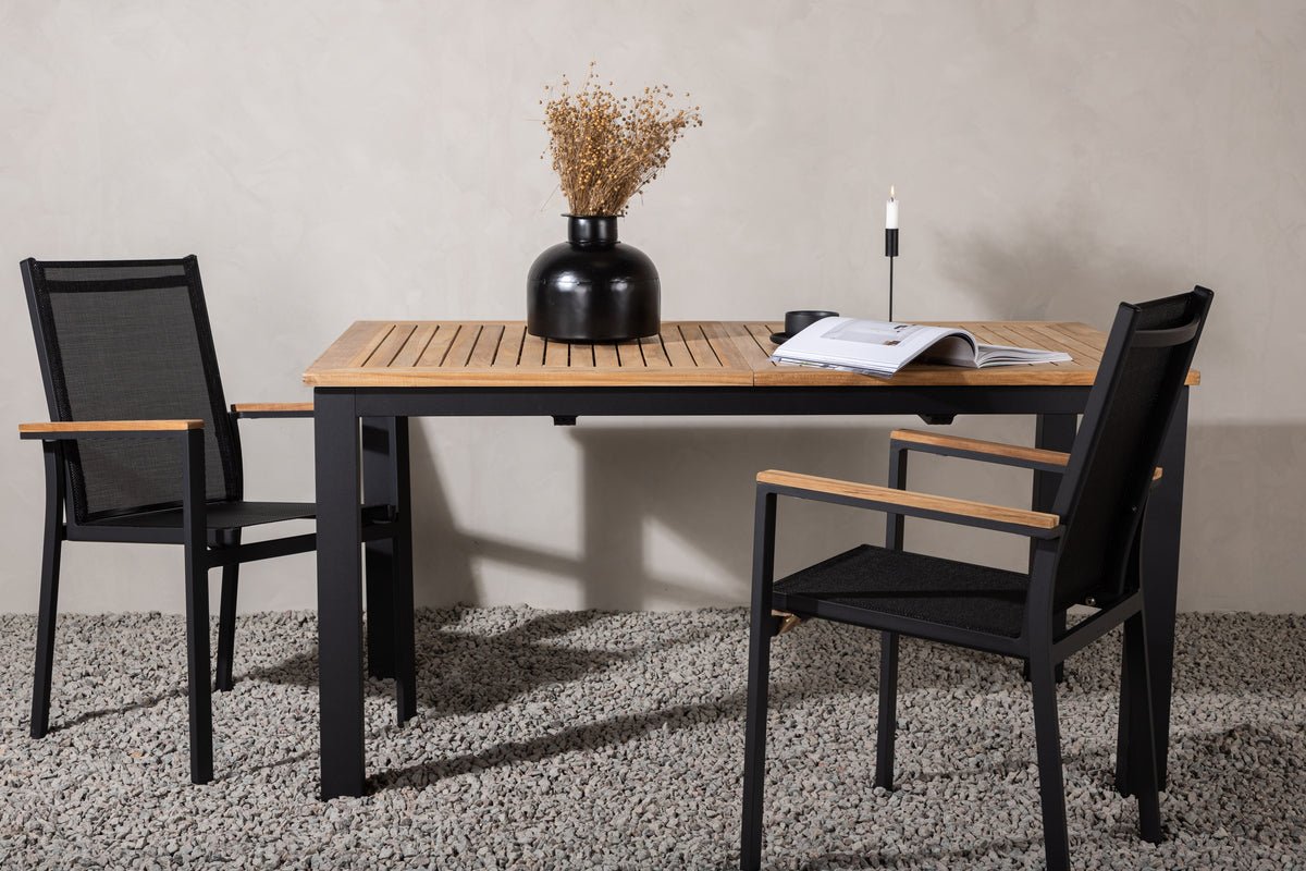 Table de jardin Lunea - une table à manger extensible pour l'extérieur