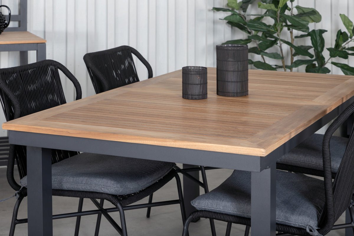 Table de jardin Lunea - une table à manger extensible pour l'extérieur