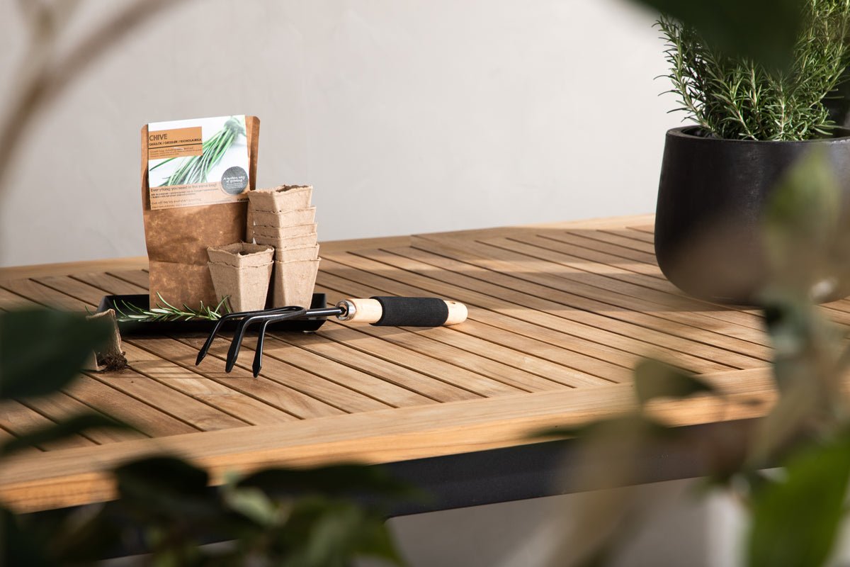 Table de jardin Lunea - une table à manger extensible pour l'extérieur