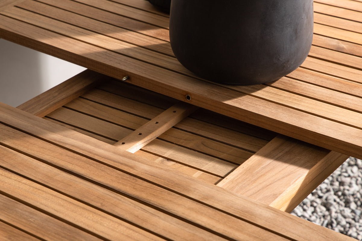 Table de jardin Lunea - une table à manger extensible pour l'extérieur