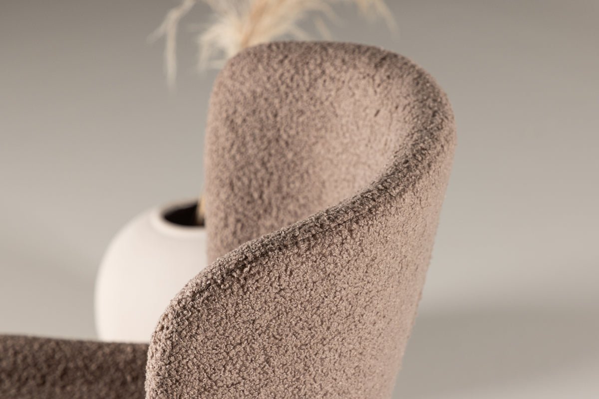 Ensemble de 2 - Chaise Parisienne en Marron foncé