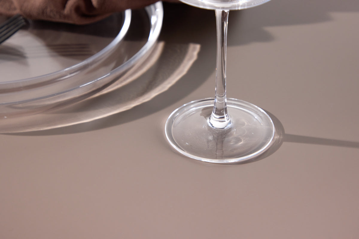 Table à manger Cavallo – Table ronde Ø110 cm en Marron foncé