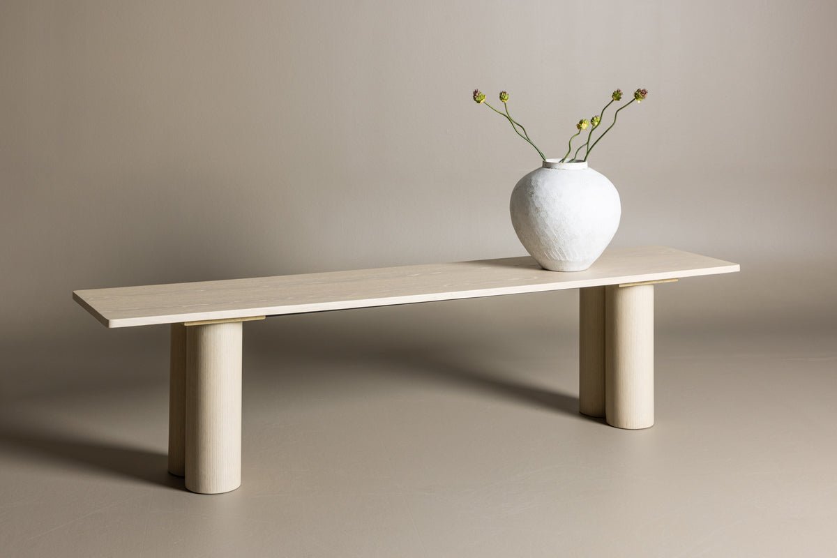 Banc d'assise "Mirabell" – Disponible avec style en 3 couleurs