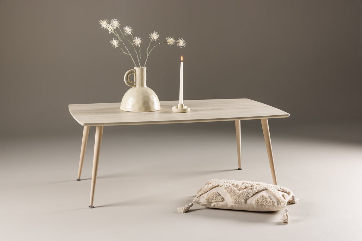 Table basse Marvin - avec finition whitewash