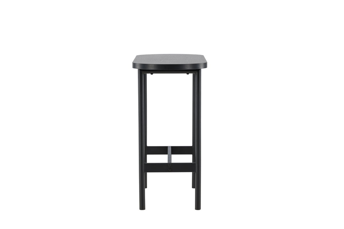 Table d'appoint Velo – avec structure en acier en Noir