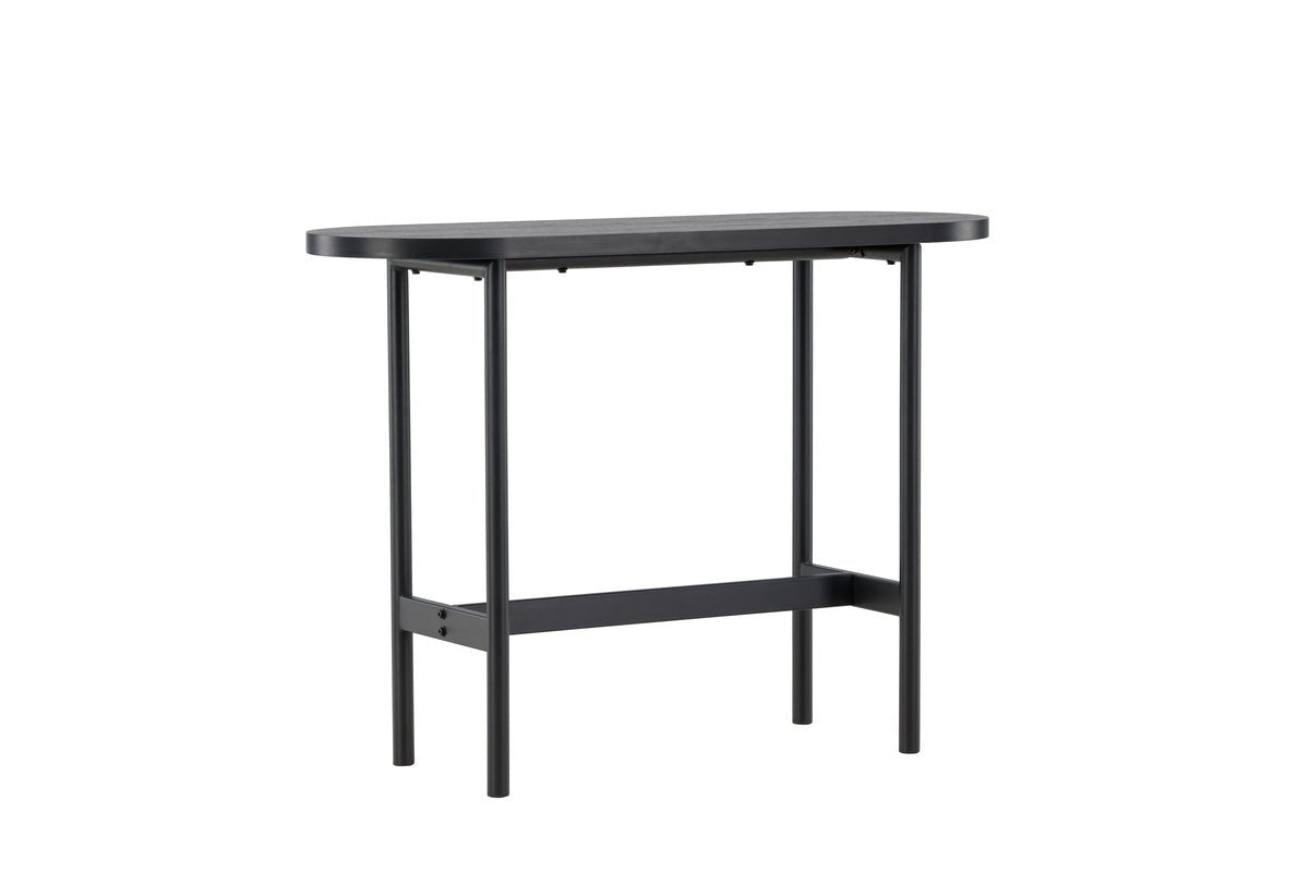 Table d'appoint Velo – avec structure en acier en Noir