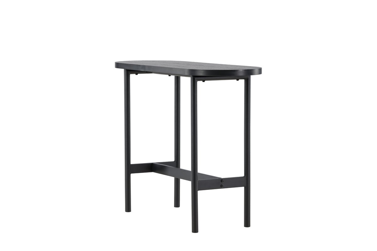 Table d'appoint Velo – avec structure en acier en Noir