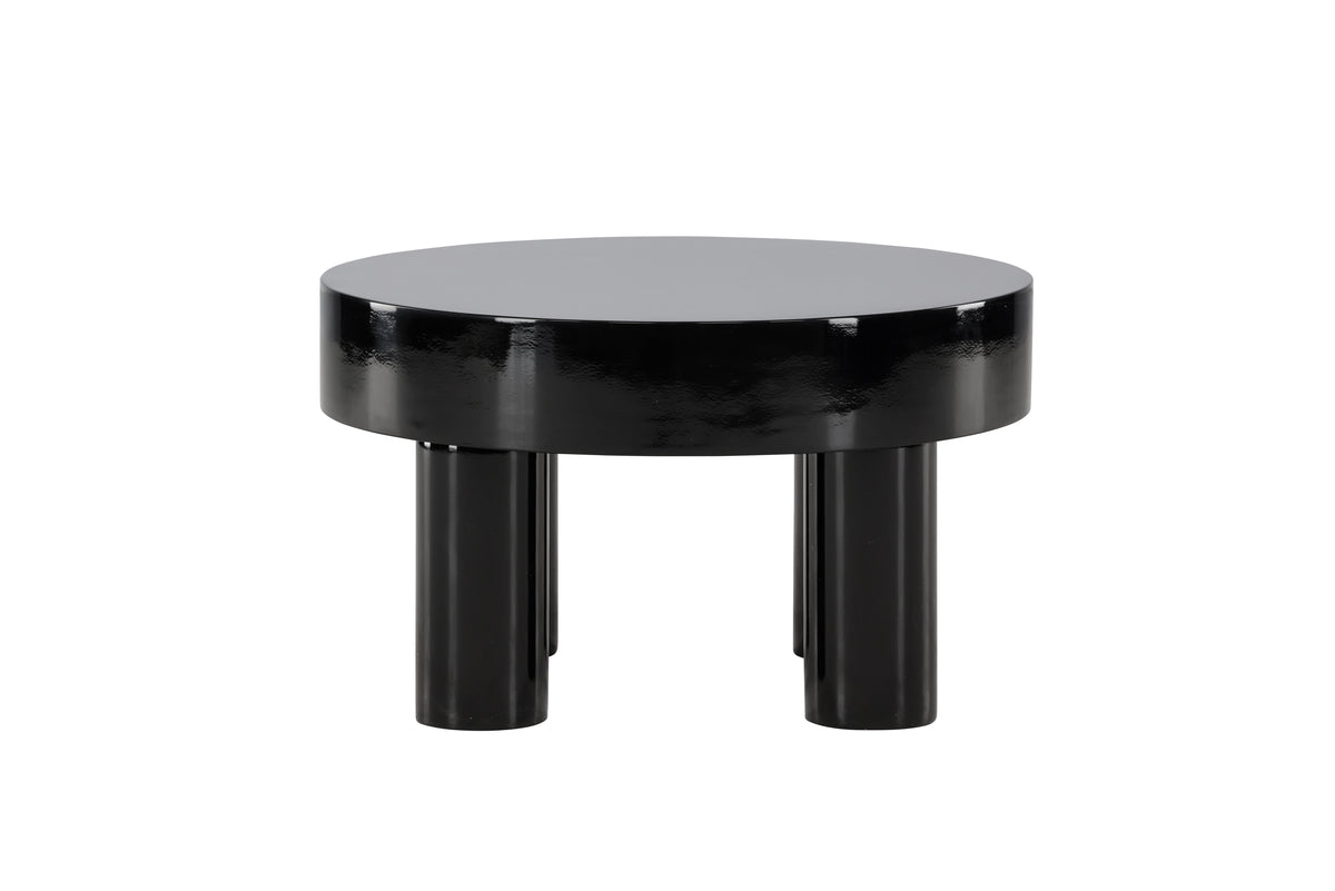 Table basse/table d'appoint Maron - en Noir brillant
