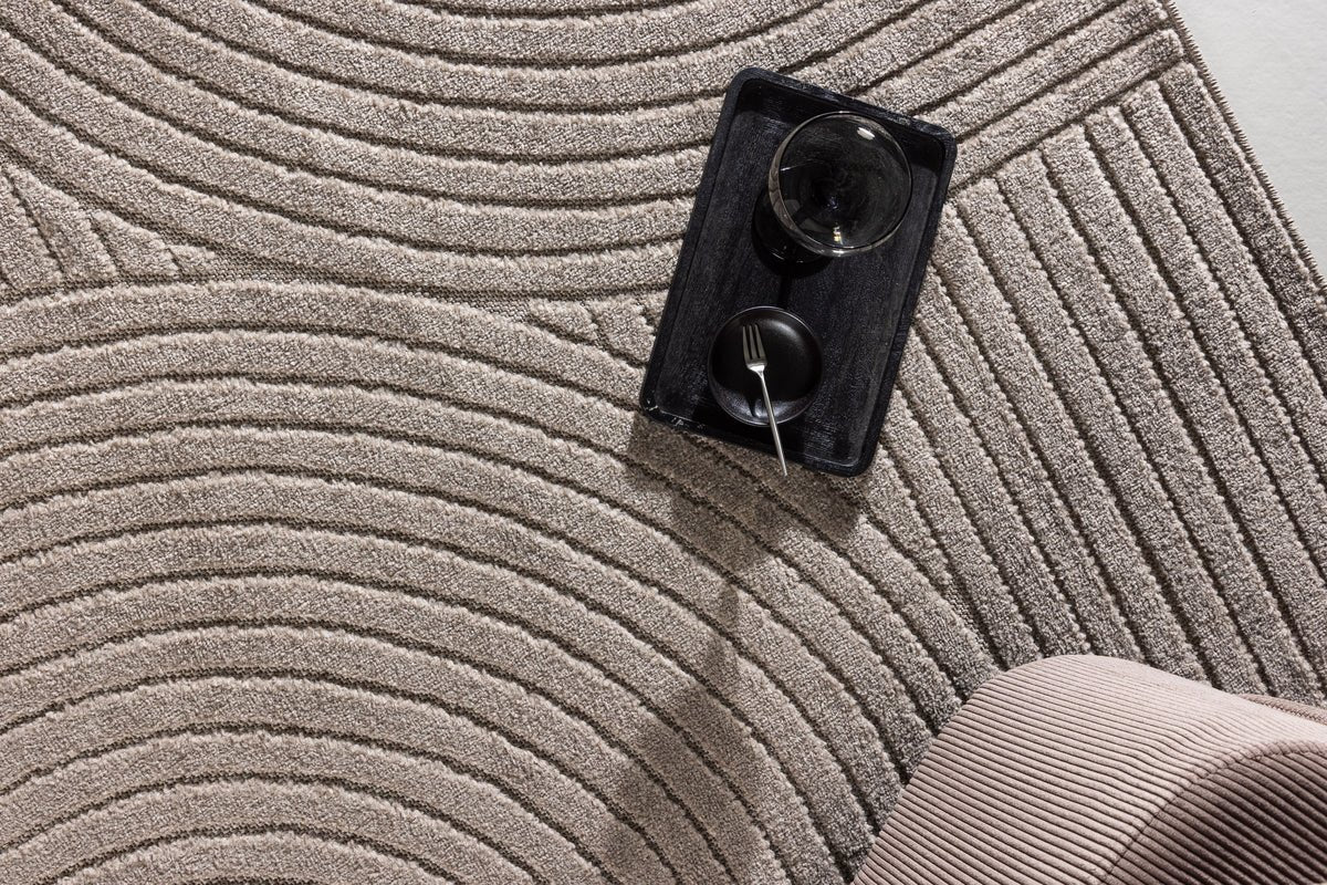 Teppich Nero - in verschiedenen Farben aus Polypropylen & Wolle