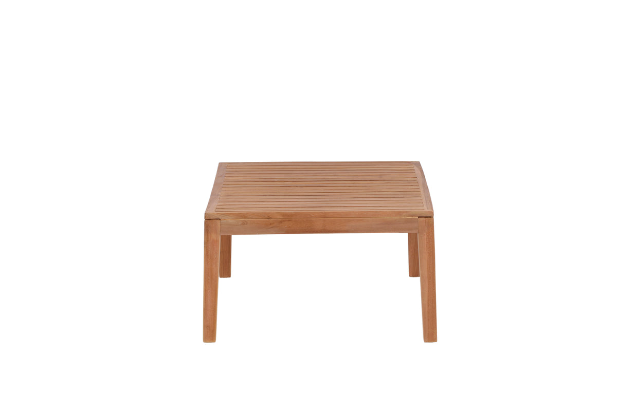 Table basse de jardin Albania - en bois de teck aspect naturel